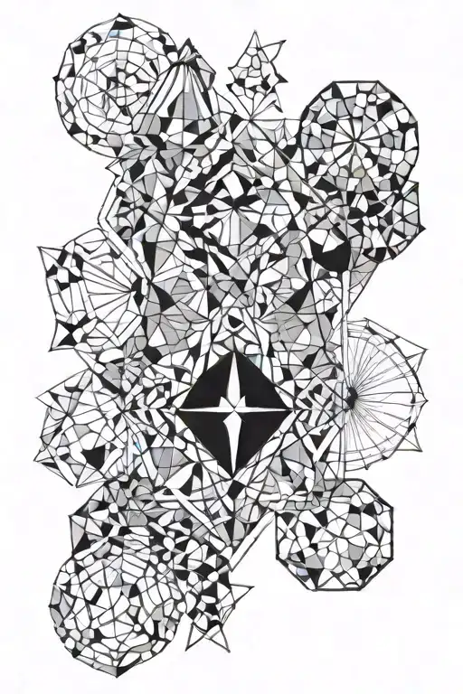 gemstones representing children tattoo design idea