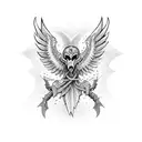 seraph tattoo design idea