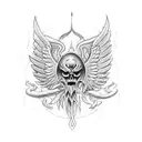 seraph tattoo design idea