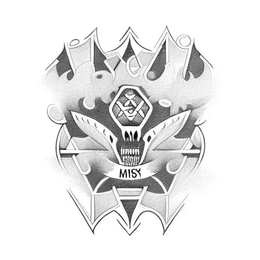 My last name (Hughes) tattoo design idea