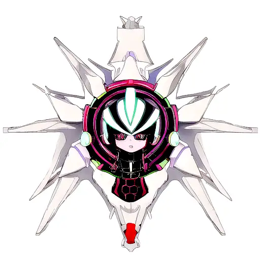 cyber sigilism tattoo design idea