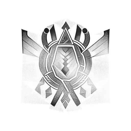 bowtie tattoo design idea