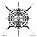 cyber punk code organic sleeve fractals tattoo design idea