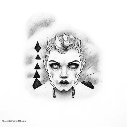 twin peaks tattoo design idea