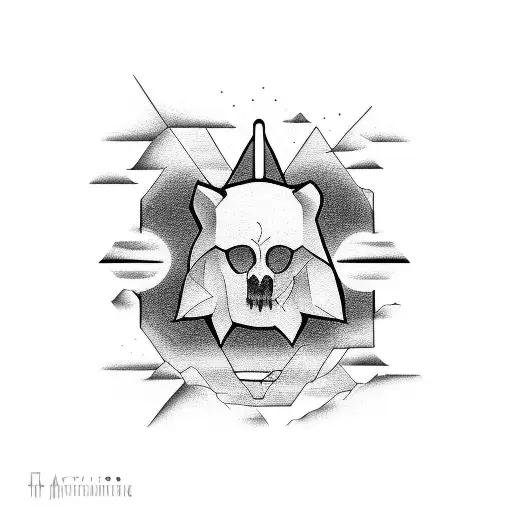 twin peaks tattoo design idea