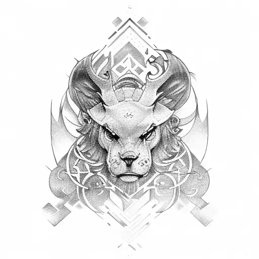 Dominion of majesty tattoo design idea