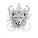 Dominion of majesty tattoo design idea