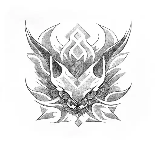 7 2 cards tattoo design idea