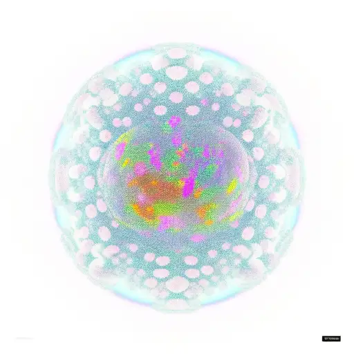 a heart inside a dyson sphere tattoo design idea