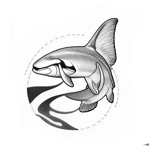 orca tattoo design idea