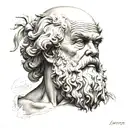 Socrates tattoo design idea