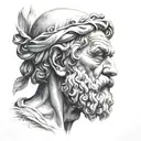 Socrates tattoo design idea