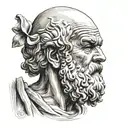 Socrates tattoo design idea