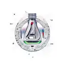 a10 mechanic  tattoo design idea