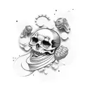 kids name Lucas and thomas tattoo design idea