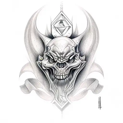 wizard  tattoo design idea