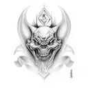 wizard  tattoo design idea