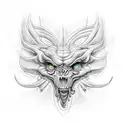 wizard  tattoo design idea