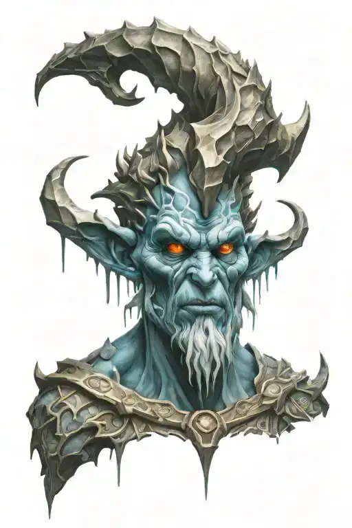frost giant tattoo design idea