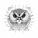  Zebra, owl, Libra, Egypt, sun, opposition, tattoo on chest tattoo design idea