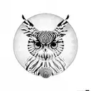 Zebra, Owl, Libra, Egypt, Sun tattoo design idea