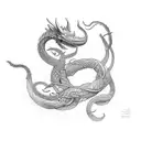Jormungandr tattoo design idea