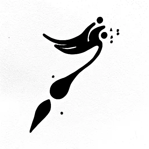 Cielo y amor tattoo design idea