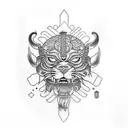 jedi tattoo design idea