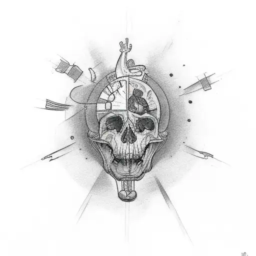 Tattoo design brain floating body human body heart tattoo design idea