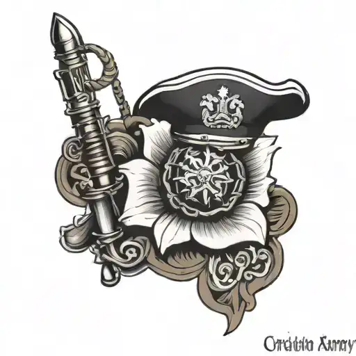 British army tattoo design idea