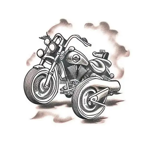 Car Bike Tattoo Designs from GraphicRiver