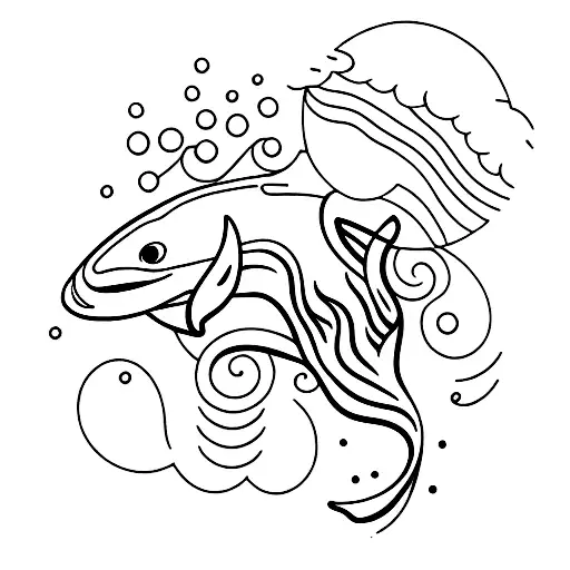 orca tattoo design idea