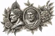 song of achilles tattoo design idea