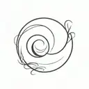 enso circle tattoo design idea