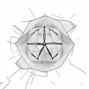 wind turbine tattoo design idea