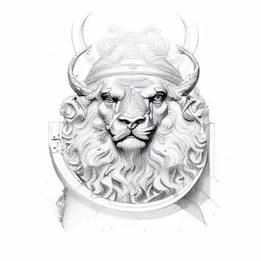 4 virtues of stoicism  tattoo design idea