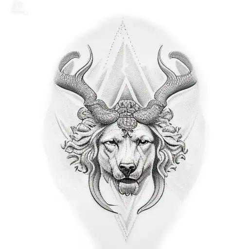 4 virtues of stoicism  tattoo design idea