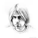 kurt cobain tattoo design idea