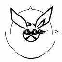 eevee pokeball tattoo design idea