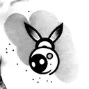 eevee pokeball tattoo design idea