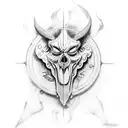 reloj brujula fuego kratos tattoo design idea