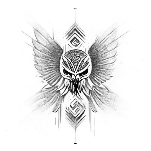 ave fenix tattoo design idea