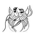 Swallow Bird tattoo design idea