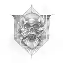 leonardo da vinci  tattoo design idea