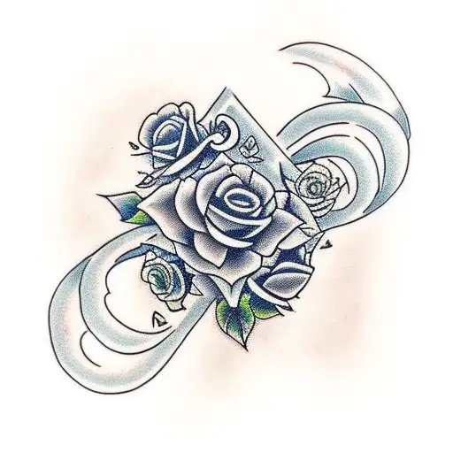 AATHAVI NAME tattoo design idea