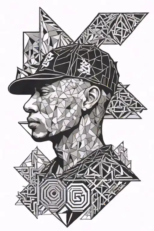 wutang, eminem, biggie smalls, tech n9ne tattoo design idea