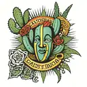 cactus jack tattoo design idea