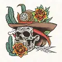cactus jack tattoo design idea