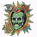 cactus jack tattoo design idea