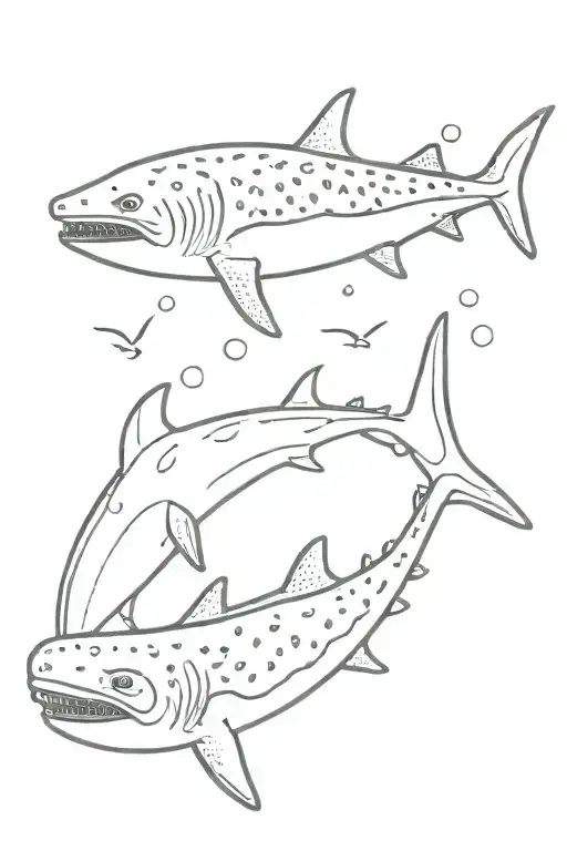 whale shark back tattoo tattoo design idea